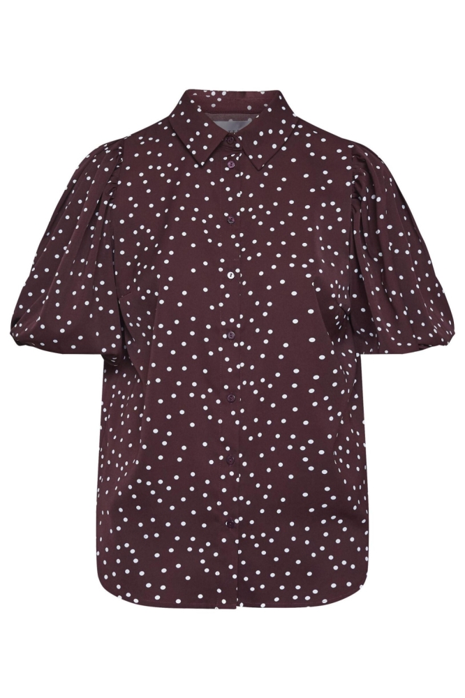 SisterS point bordeaux dames blouse | Vooraanzicht