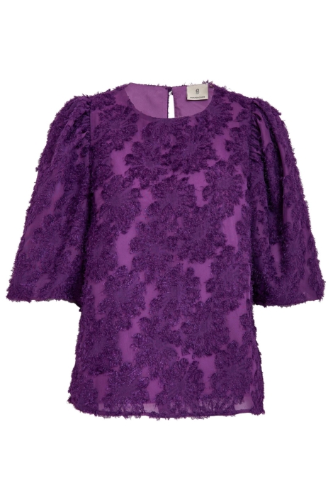 Peppercorn paarse dames blouse | Vooraanzicht