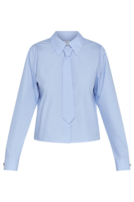 SisterS point blauwe dames blouse | Vooraanzicht