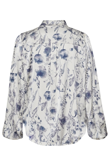 SisterS point beige dames blouse | Achteraanzicht