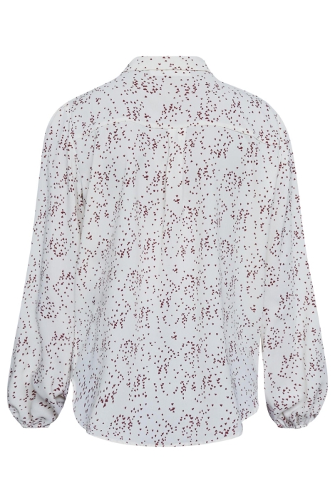 SisterS point ecru dames blouse | Achteraanzicht
