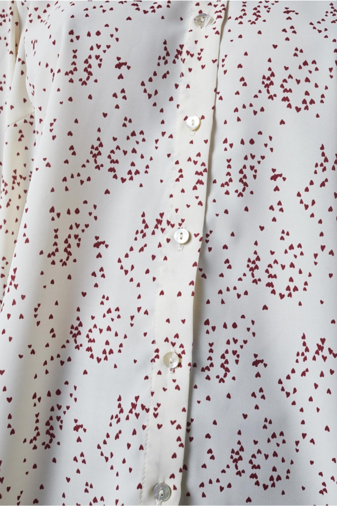 SisterS point ecru dames blouse | Close up