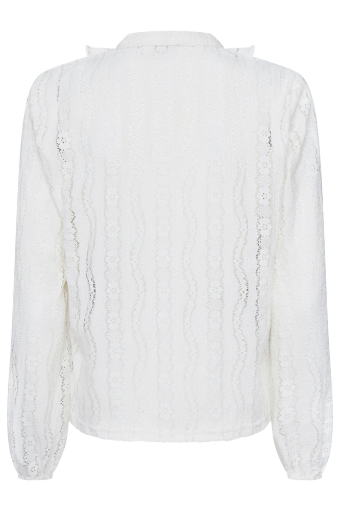 SisterS point ecru dames blouse | Achteraanzicht