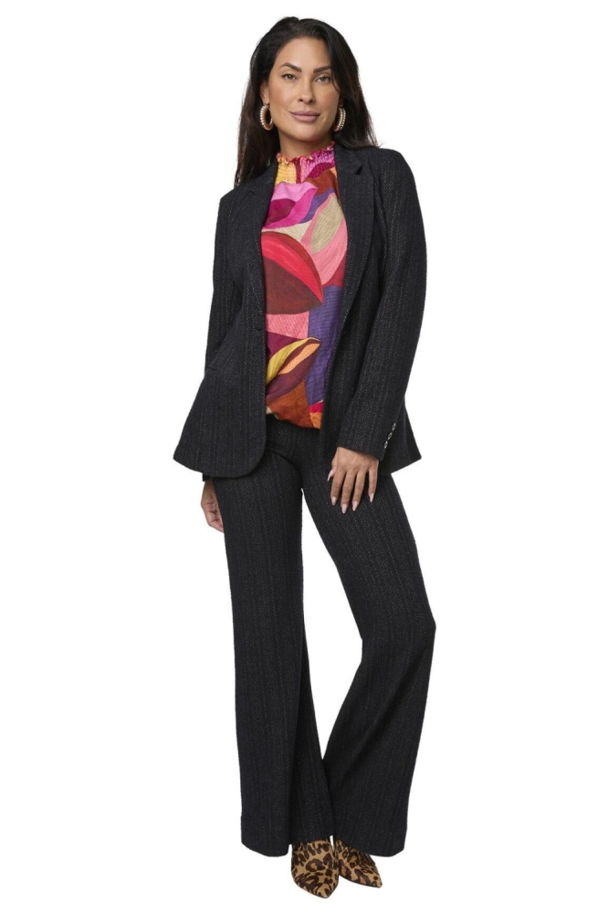 Tessa Koops multi color dames blouse | Model
