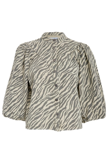 Minus Blouse OLENNA SHIRT MI6796 9015 SAND GRAY