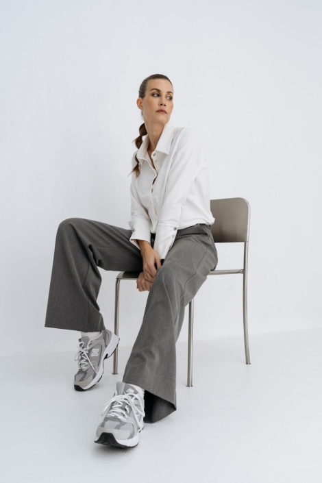 Maicazz ecru dames blouse | Model