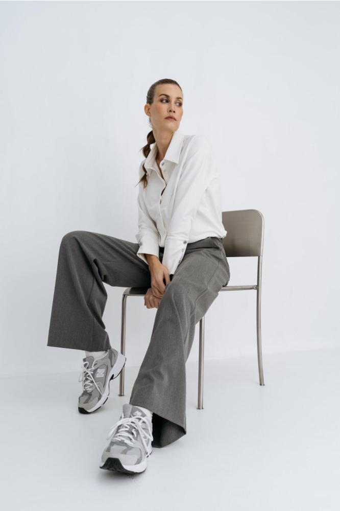 Maicazz ecru dames blouse | Model