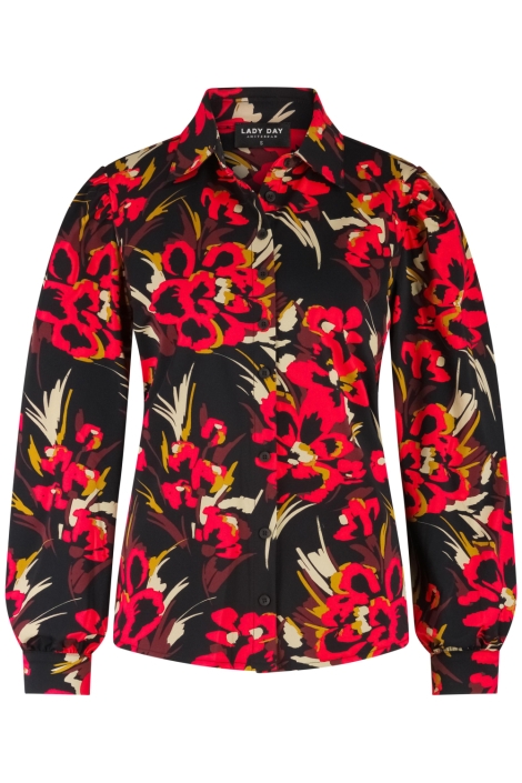 Lady Day multi color dames blouse | Vooraanzicht
