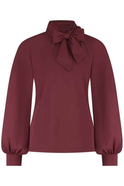 Lady Day bordeaux dames blouse | Vooraanzicht