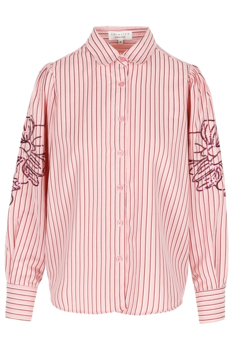 LolaLiza roze dames blouse | Vooraanzicht