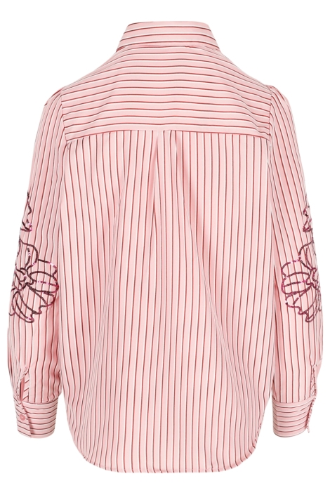 LolaLiza roze dames blouse | Achteraanzicht