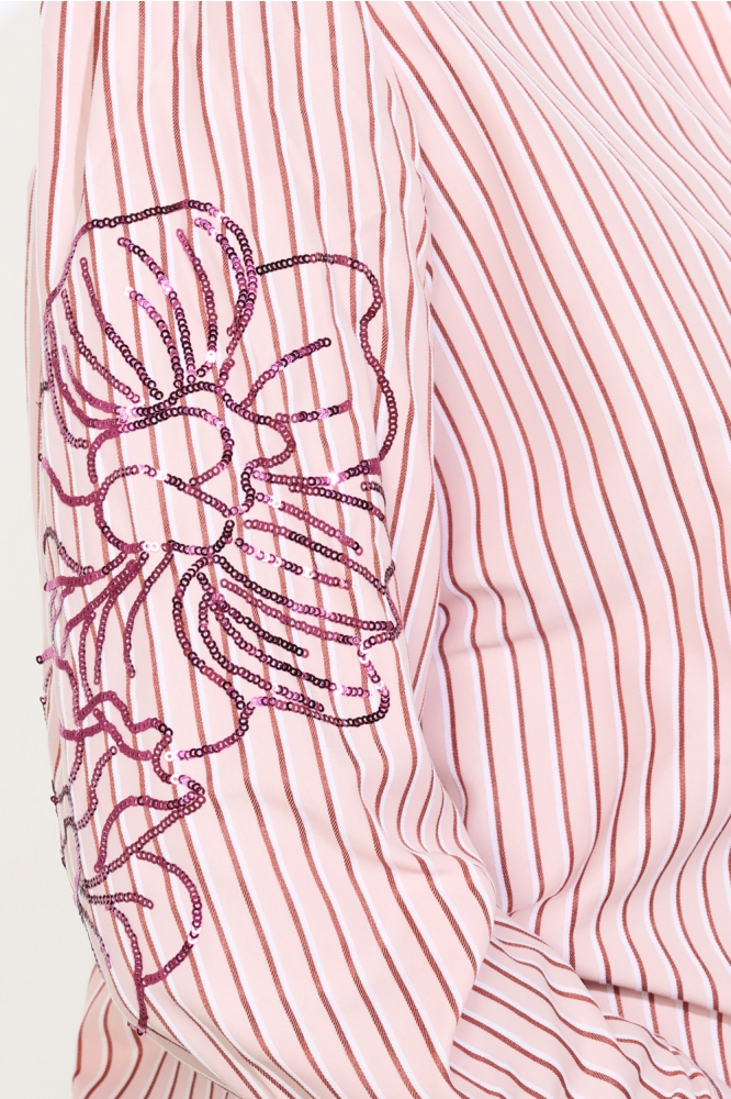 LolaLiza roze dames blouse | Kleurstaal