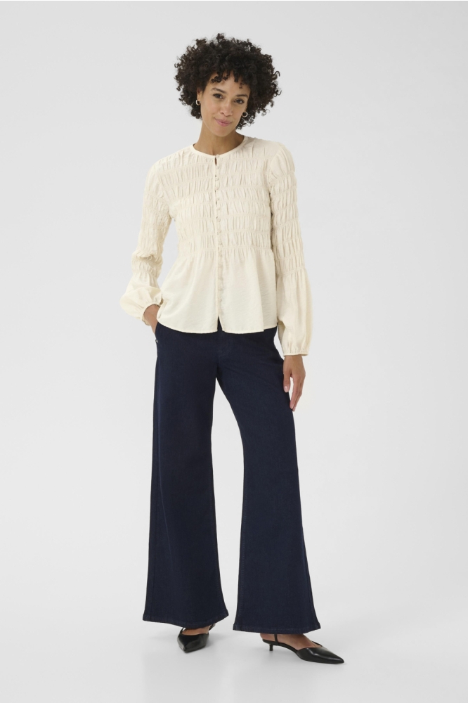 Part Two ecru dames blouse | Model