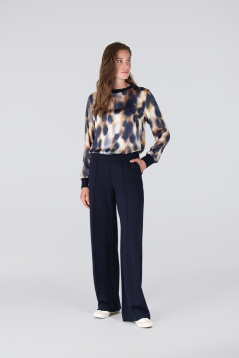 Juffrouw Jansen multi color dames t-shirt | Model