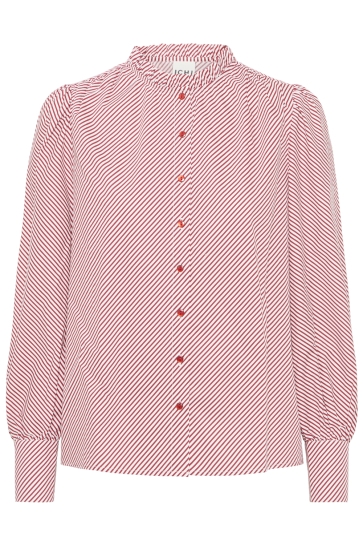 Ichi IHENDIA SH 20124853 900002822 CLOUD DANCER STRIPE