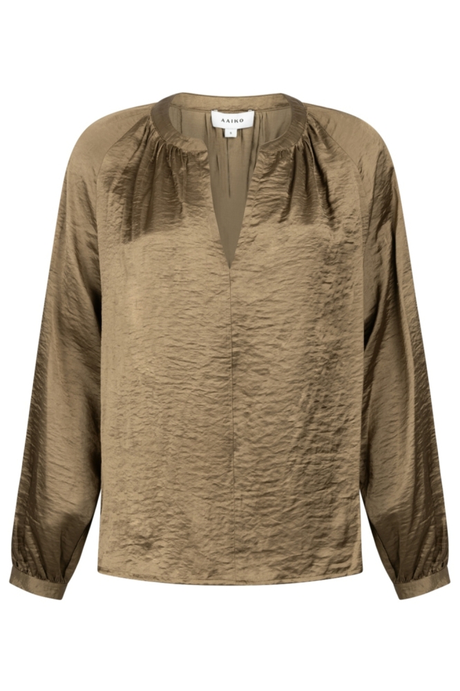 Aaiko gouden dames blouse | 