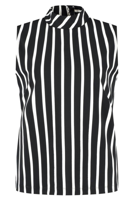 Lady Day zwarte dames top | Vooraanzicht