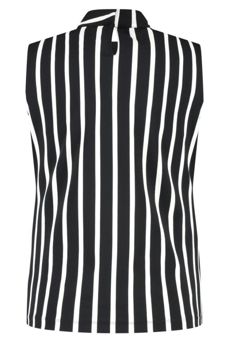 Lady Day zwarte dames top | Achteraanzicht