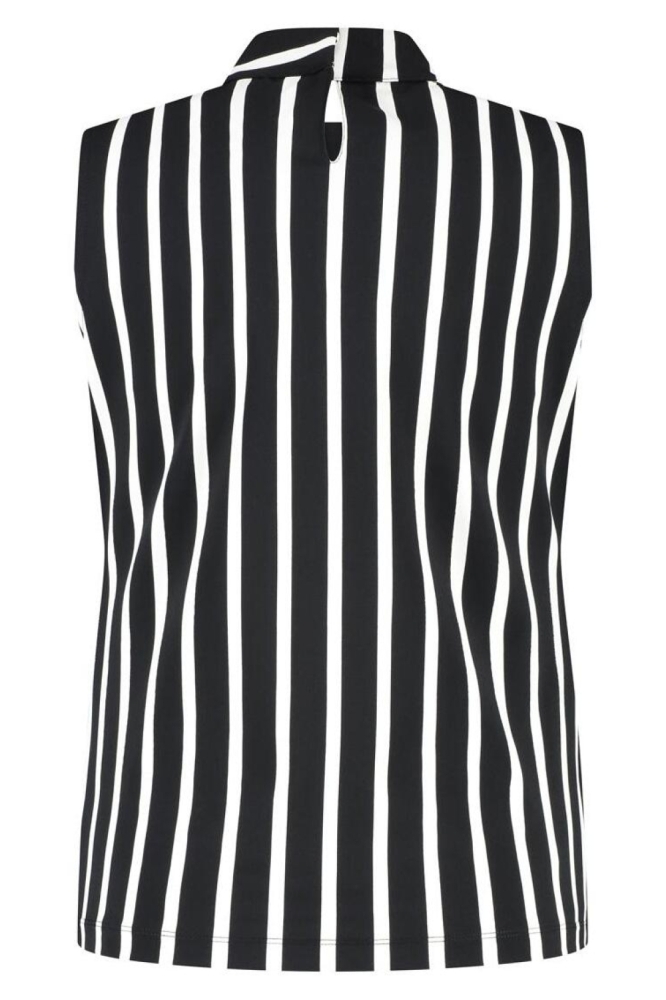 Lady Day zwarte dames top | Achteraanzicht