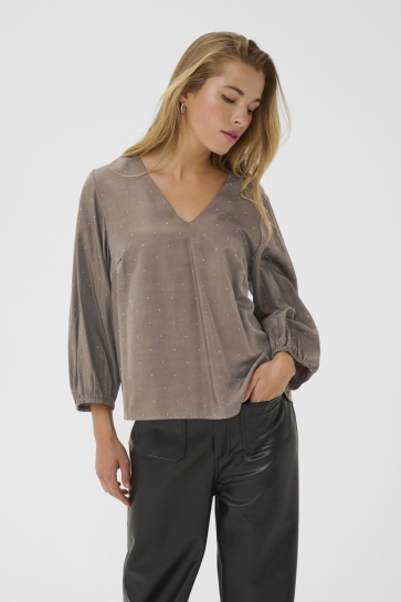 Kaffe KAIDA BLOUSE 10510817 190808 Morel