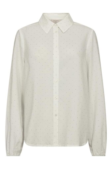 Freequent FQSHINE SHIRT 206829 STAR OFF WHITE MEL