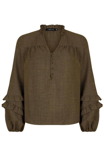 Ydence BLOUSE JACKY FS2529 028 MUD
