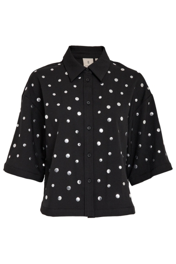 Peppercorn Blouse LAILA STUDS SHIRT PC8538 9000 BLACK