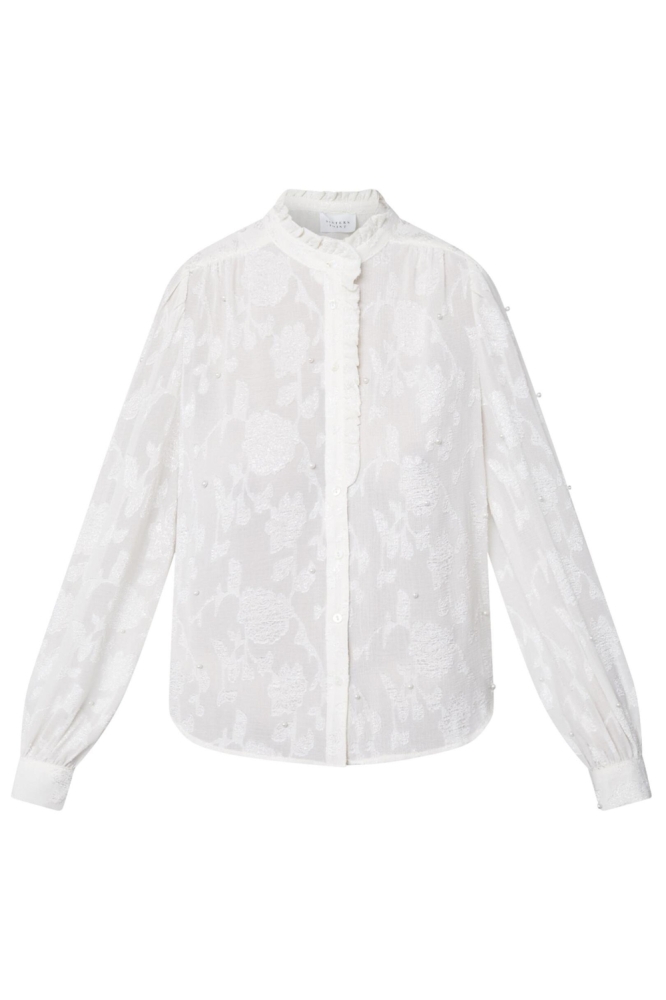 SisterS point beige dames blouse | Vooraanzicht