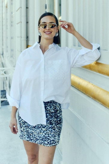 Freequent Blouse FQKAMILLE SHIRT 207151 BRIGHT WHITE