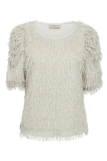 Freequent FQMARLIN BLOUSE 207057 MOONBEAM