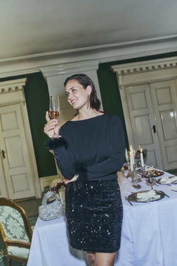 Freequent FQELVA BLOUSE 207294 BLACK