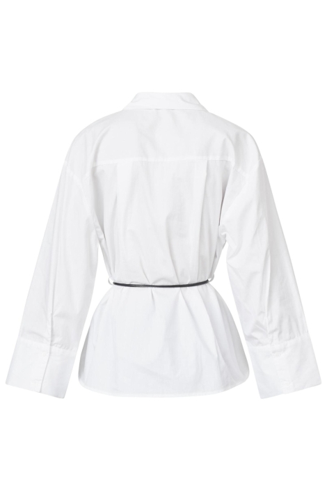 SisterS point witte dames blouse | Achteraanzicht