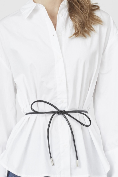 SisterS point witte dames blouse | Close up