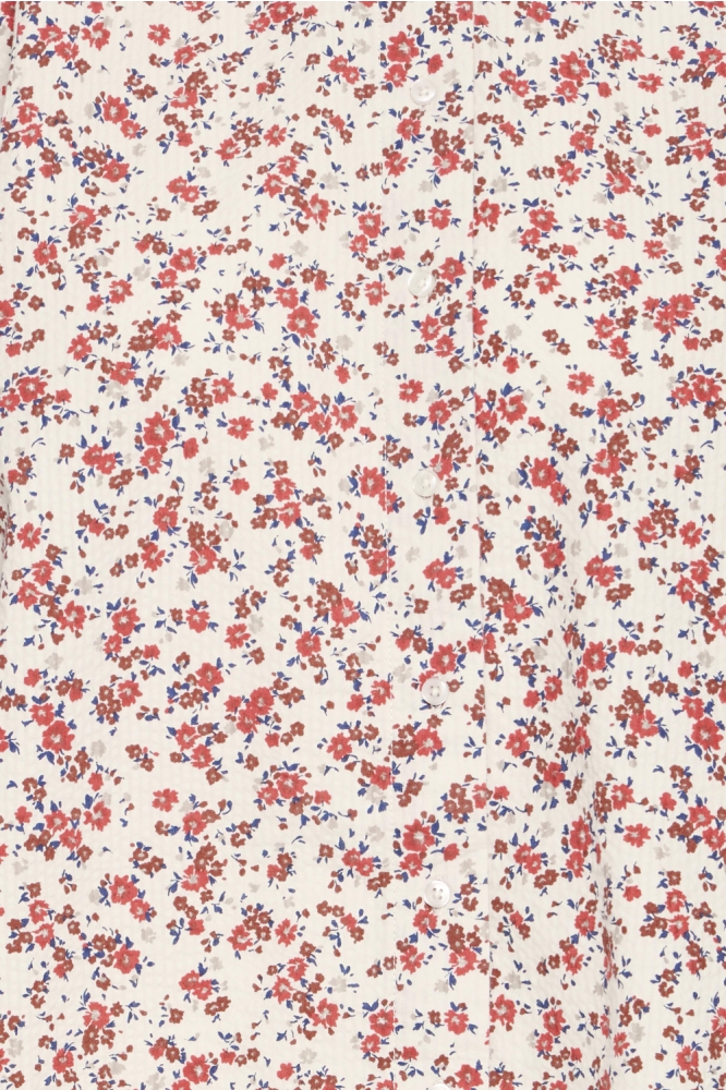 Ichi beige dames blouse | Kleurstaal