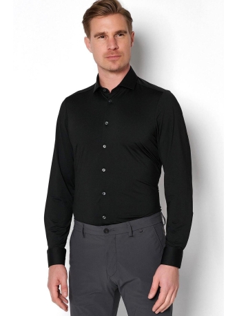 Pure H. Tico Overhemd FUNCTIONAL SHIRT L S 4030 21750 001 BLACK