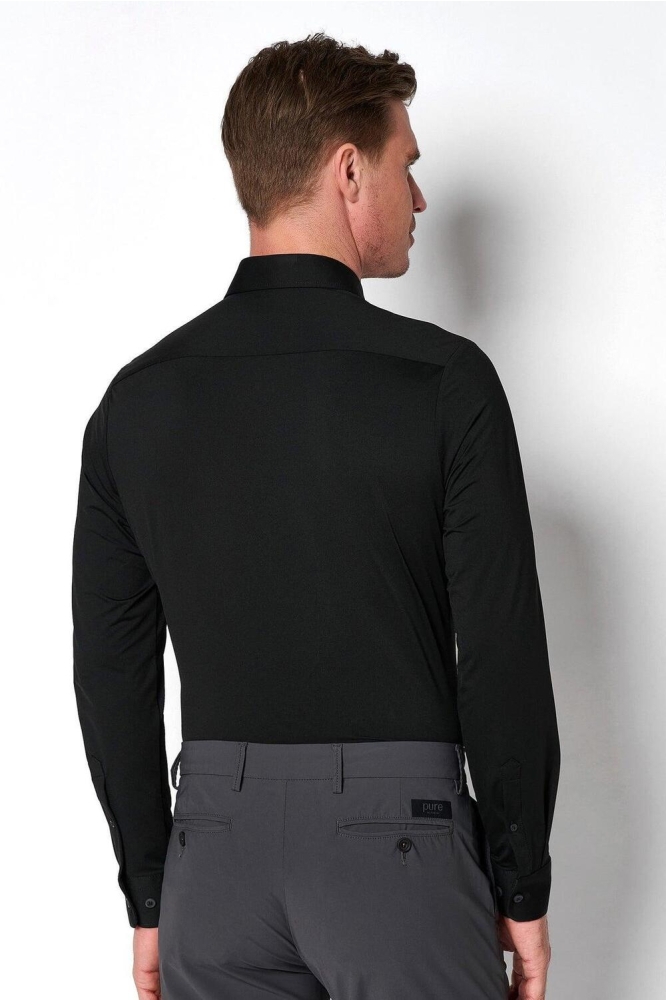 FUNCTIONAL SHIRT L S 4030 21750 001 BLACK