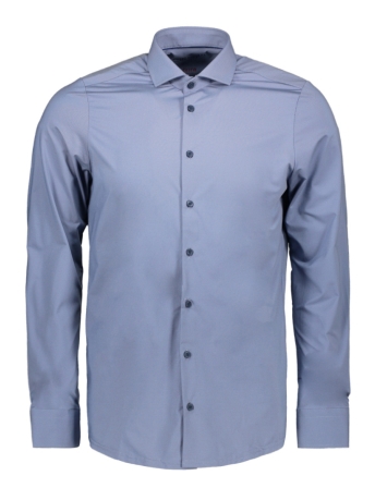 Pure H. Tico Overhemd FUNCTIONAL SHIRT L S 4030 21750 110 PLAIN BLUE