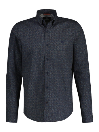 Lerros Overhemd OVERHEMD MET LANGE MOUWEN AOP 22N1136 668 PINE GREEN