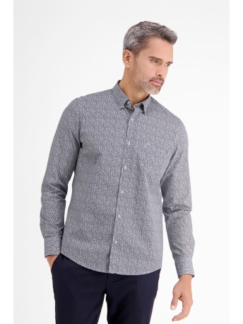 Lerros Overhemd POPELINE SHIRT MET MICRO ALLOVER PRINT  22D1450 100