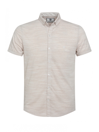 Gabbiano Overhemd MINIMALISTISCH OVERHEMD MET KORTE MOUWEN 333544 1002 Sand