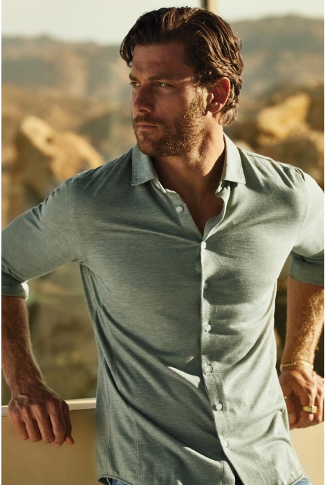 Long sleeve button top deals