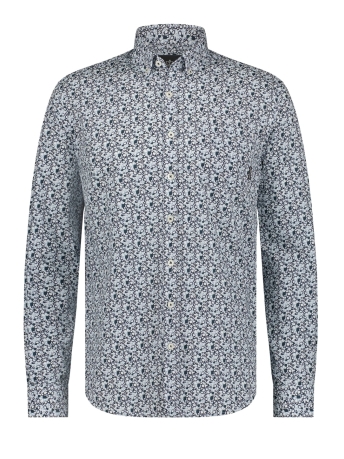 BlueFields Overhemd KATOENEN OVERHEMD MET REGULAR FIT 21433040 1159