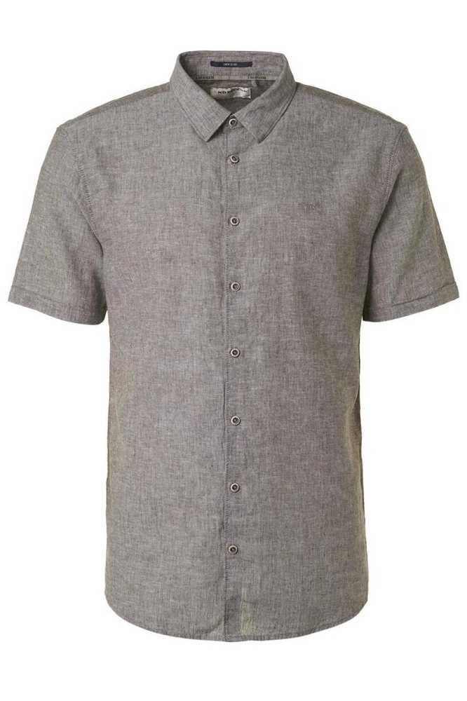 SHIRT SHORT SLEEVE 2 COLOUR MELANGE 19490317 053 ARMY