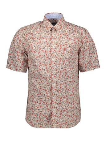 Campbell Overhemd CLASSIC CASUAL OVERHEMD 073943 6506 ROOD DESSIN