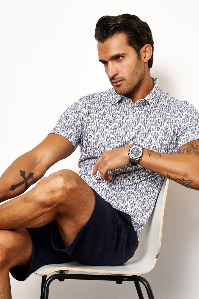 POLO KENT 1 2 64538 3 189 GREY PINEAPPLE