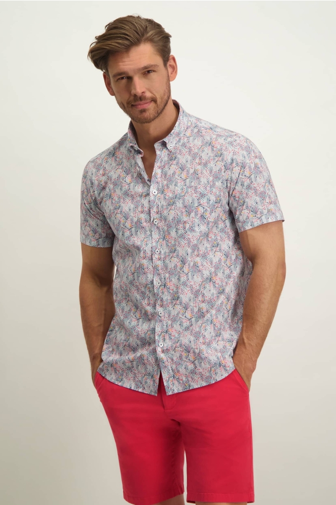 BUTTON DOWN OVERHEMD MET KATOEN STRETCH 26413939 1165