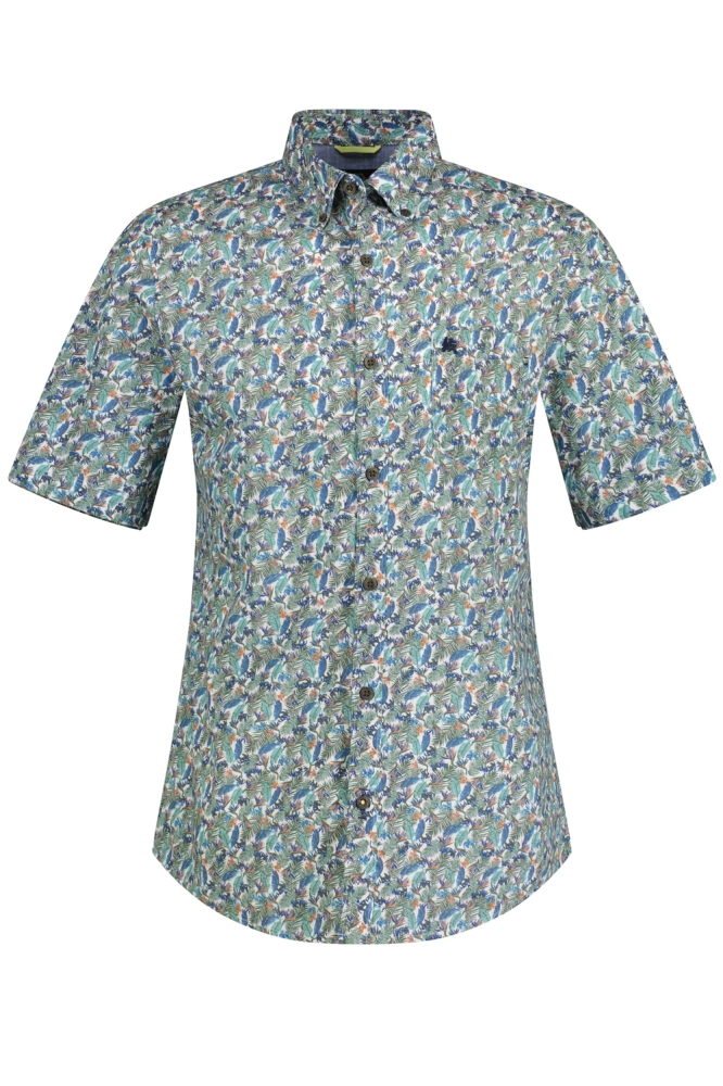 SHIRT MET HALVE MOUWEN EN BLOEMENPRINT 2362102 409