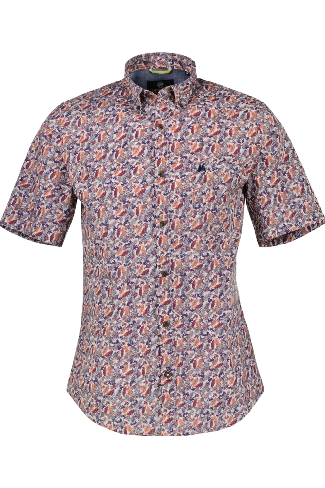 SHIRT MET HALVE MOUWEN EN BLOEMENPRINT 2362102 909
