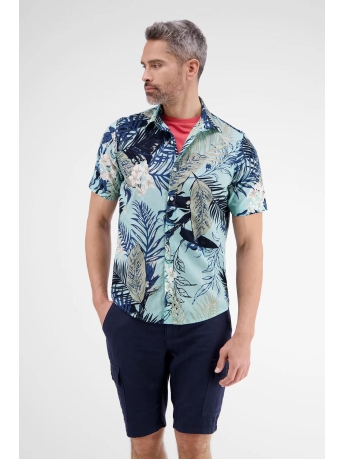 Lerros Overhemd SHIRT MET HALVE MOUWEN HAWAII 2362006 409