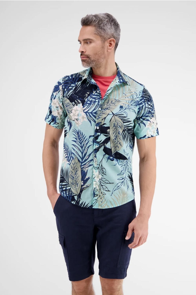 SHIRT MET HALVE MOUWEN HAWAII 2362006 409